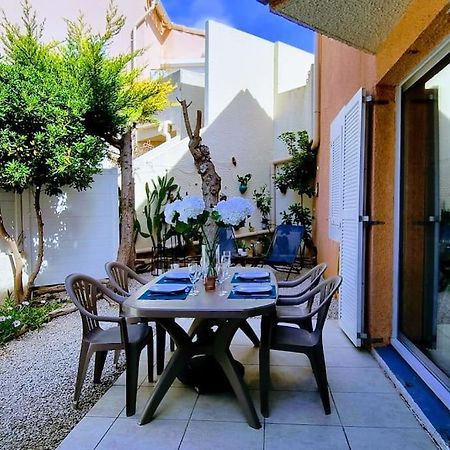 Le Marine Rez De Jardin Direct Plage Parking Prive Climatise Sete Ngoại thất bức ảnh